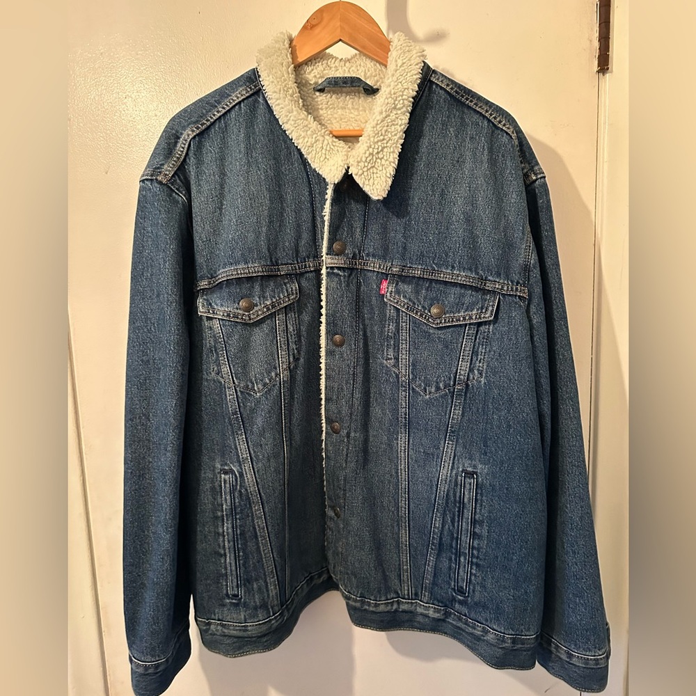 Levi’s Denim Sherpa Jacket